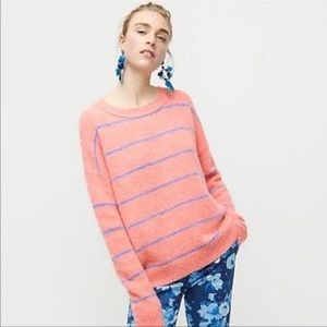 J. Crew Alpaca Striped Sweater
